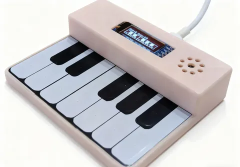 EDA-Piano简易电子琴🎹