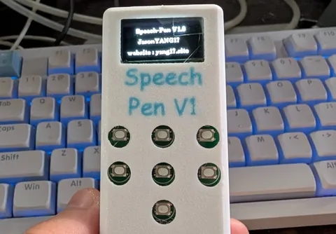 基于立创ESP32S3N8R8开发板的智能演讲笔